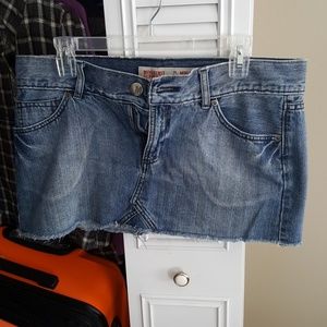 Jean skirt